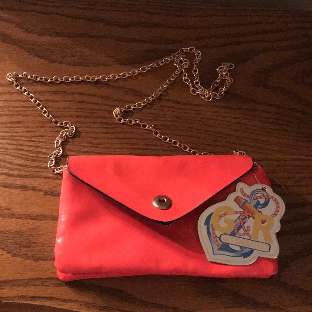 Coral handbag
